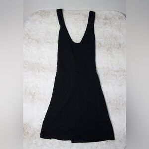 Forever 21 Black Sleeveless Mini Dress w built in shorts